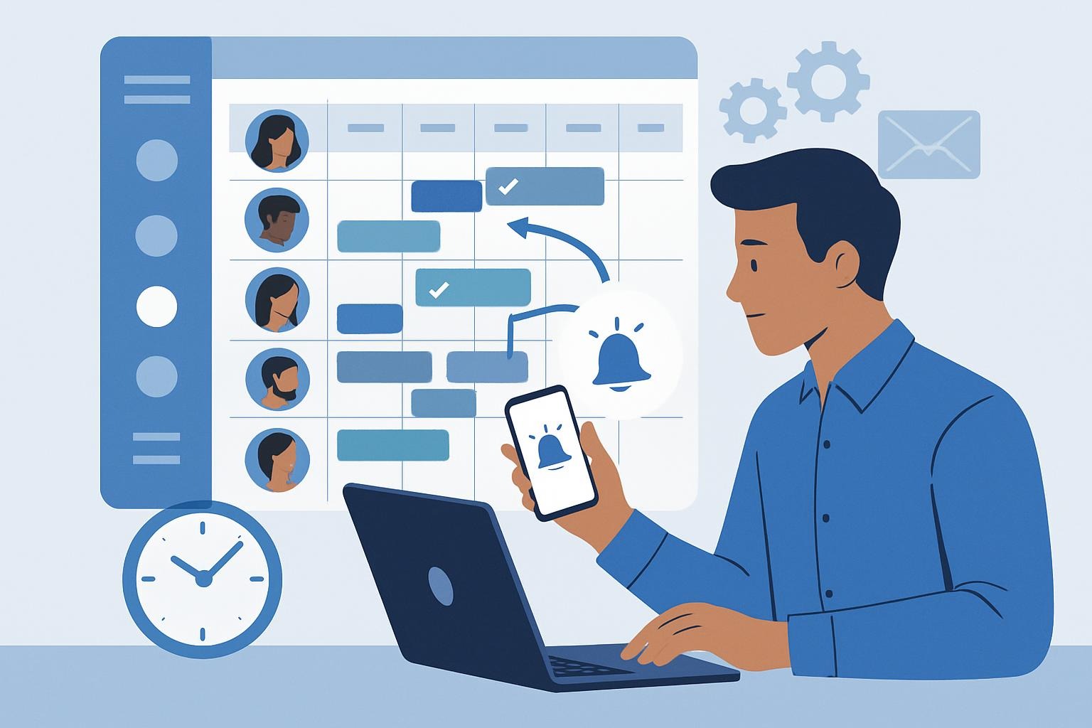 Custom shift management software development