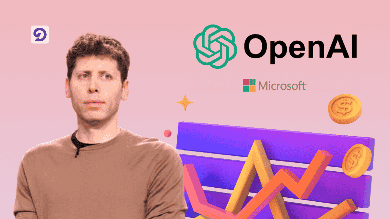 Graphic showing OpenAI CEO Sam. Altman being the mastermind of OpenAI rapid growth into a billion dollar private company
