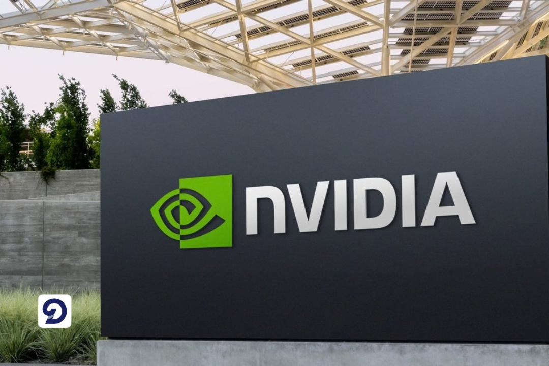 Nvidia Logo on a display wall